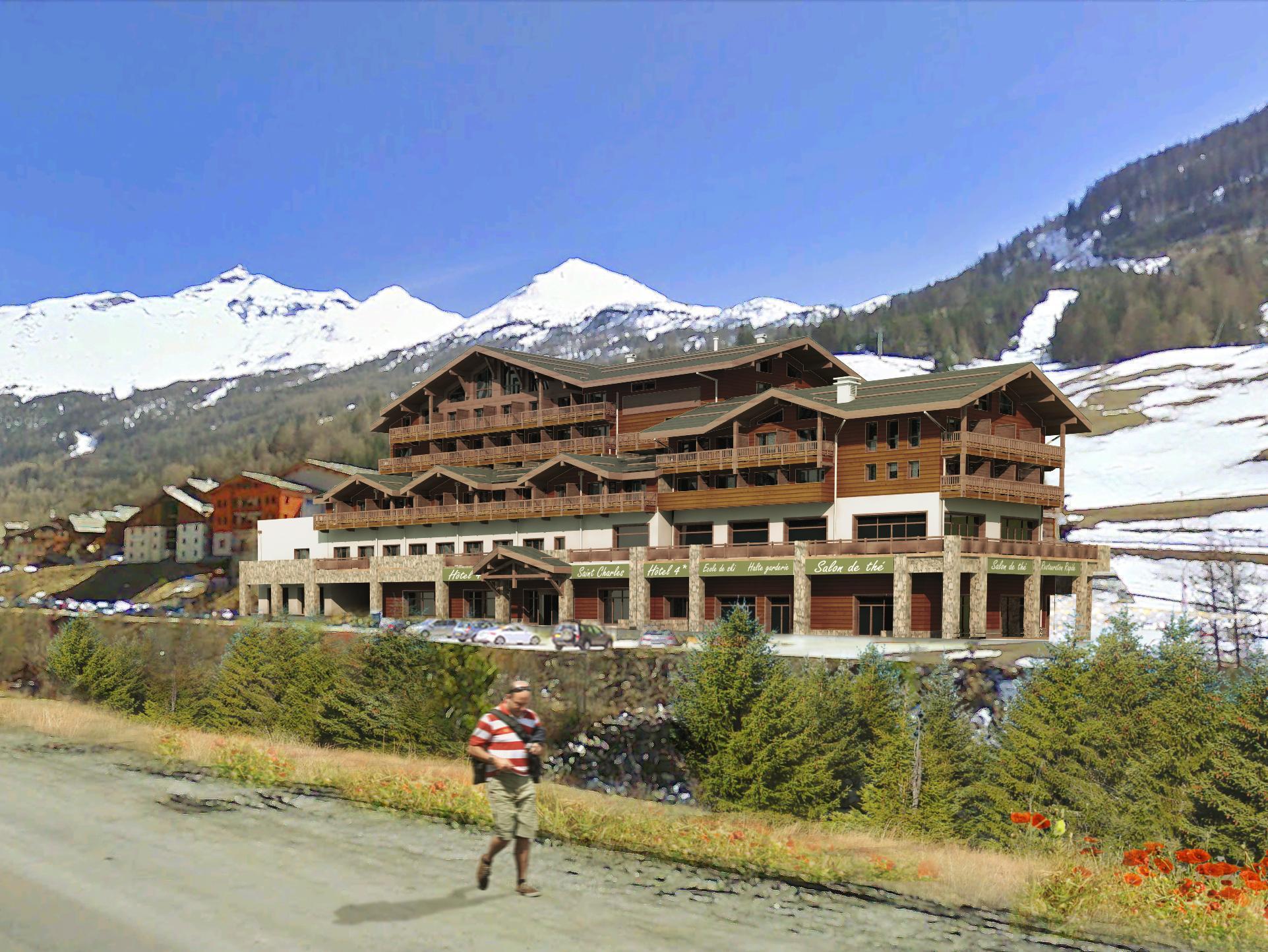 Hôtel Saint Charles Val Cenis Lanslebourg-Mont-Cenis Exterior foto